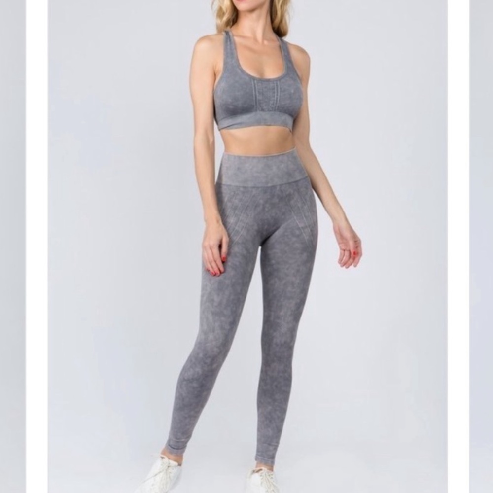 Grey Workout Set